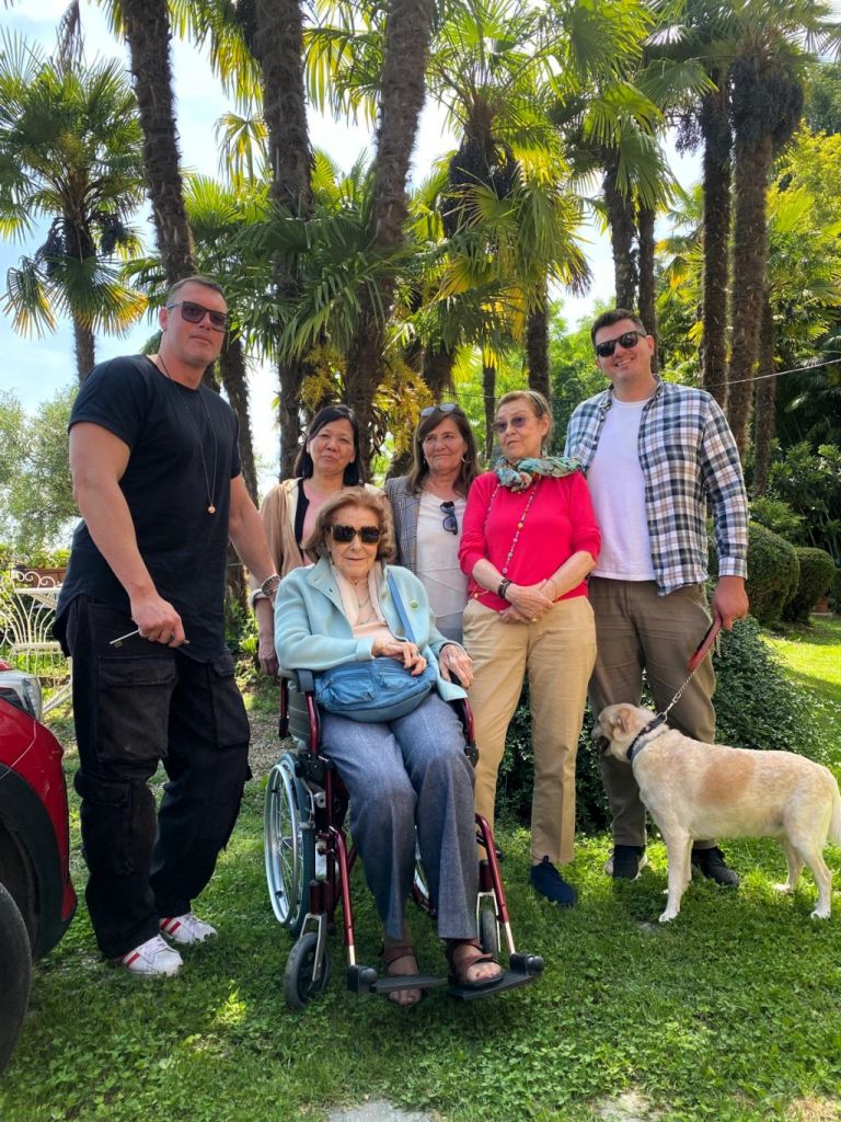 Visite illustri a Villa Maria